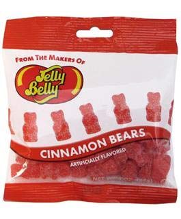 Jelly Belly Confections 3 oz. Hot Cinnamon Bears