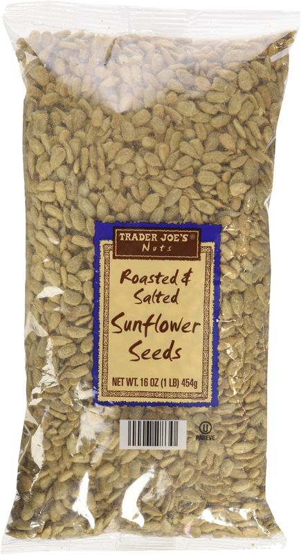 Trader Joe&#39;s Roasted &amp; Salted Sunflower Seeds 16Oz