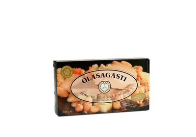 Olasagasti Tinned Tuna Fillets with White Bean | 1 x 200g Can