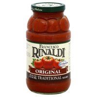 Francesco Rinaldi Traditional Pasta Sauce, No Salt Added, 23.5 oz, 2 pk