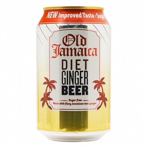 Old Jamaica Diet Ginger Beer 330ml - (Pack of 24)