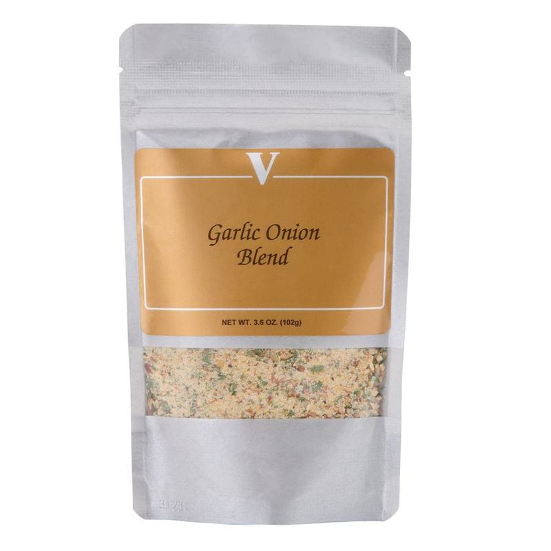 Victoria Taylor&#39;s Garlic &amp; Onion Blend - 3.6 Ounce Pouch - The Perfect Seasoning for Flavorful Dishes!