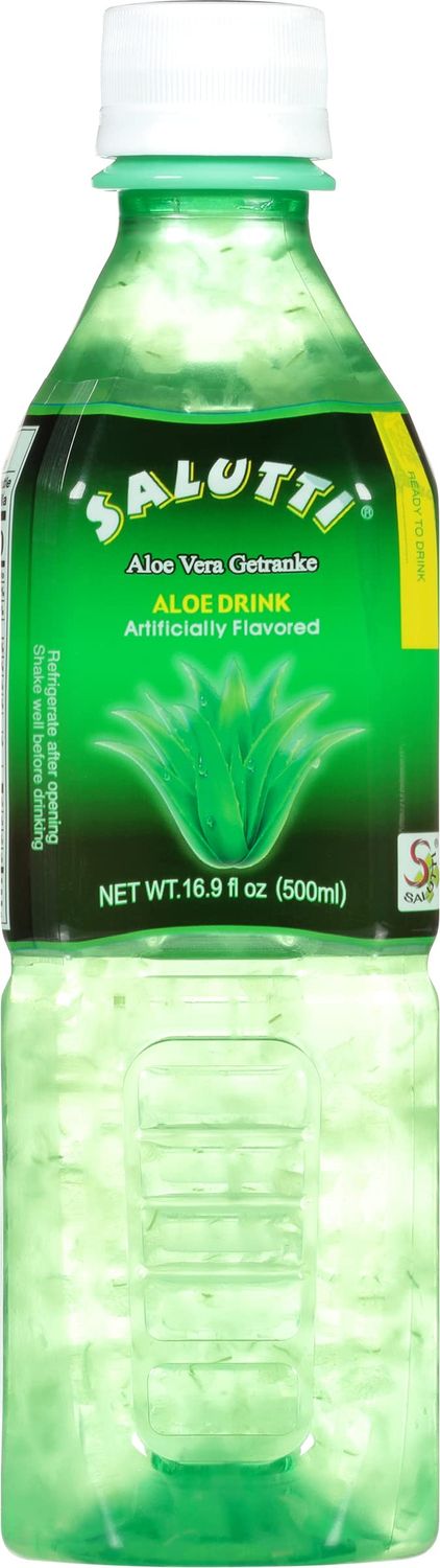 Salutti Aloe Vera Drink (Original, 16.9 oz 20 Pack)