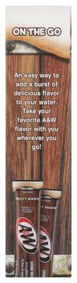 A&amp;W Root Beer Caffeine/Sugar Free Classic On-the-Go Drink Mix Packets - 1 Box (6 pks)