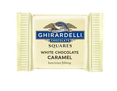 Ghirardelli White Chocolate Caramel Chocolate Candy - 5 oz - Pack of 3