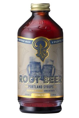 Portland Syrups Genuine Root Beer Syrup - Premium Beverage Concentrate for Authentic Cocktails, Soda, Ice Cream, Coffee Drinks, and More - 12 oz with 24 Servings (Pack of 2)