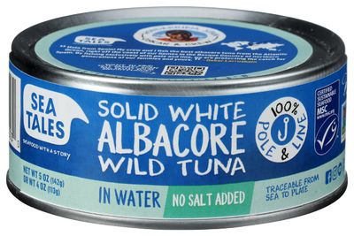 Sea Tales Albacore Tuna in Water No Salt Added, 5 OZ
