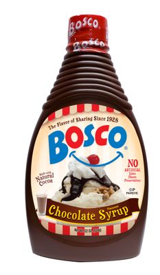 Bosco Chocolate Syrup, 22oz | Kosher for Passover | No High Fructose Corn Syrup | Made with Natural Cocoa | No Artificial Colors, Flavors or Preservatives |Great Breakfast and Dessert Topping
