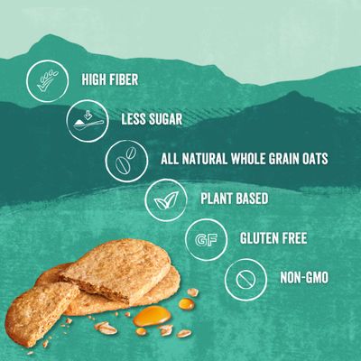 Nairn's Gluten-Free Original Oat Grahams - Healthy, Tasty and Safe for Celiacs. Perfect On-the Go Snack. High Fiber, No Artificial Colors, Flavors, or Preservatives, 5.64oz