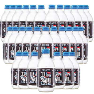 Cock n Bull Club Soda 30 Pack 10oz Soda Bottles - Ideal Mixer for Cocktails, Mocktails, and Bartenders - Premium Quality for Perfect Mixed Drinks - Refreshing Flavor Profile- Made In USA