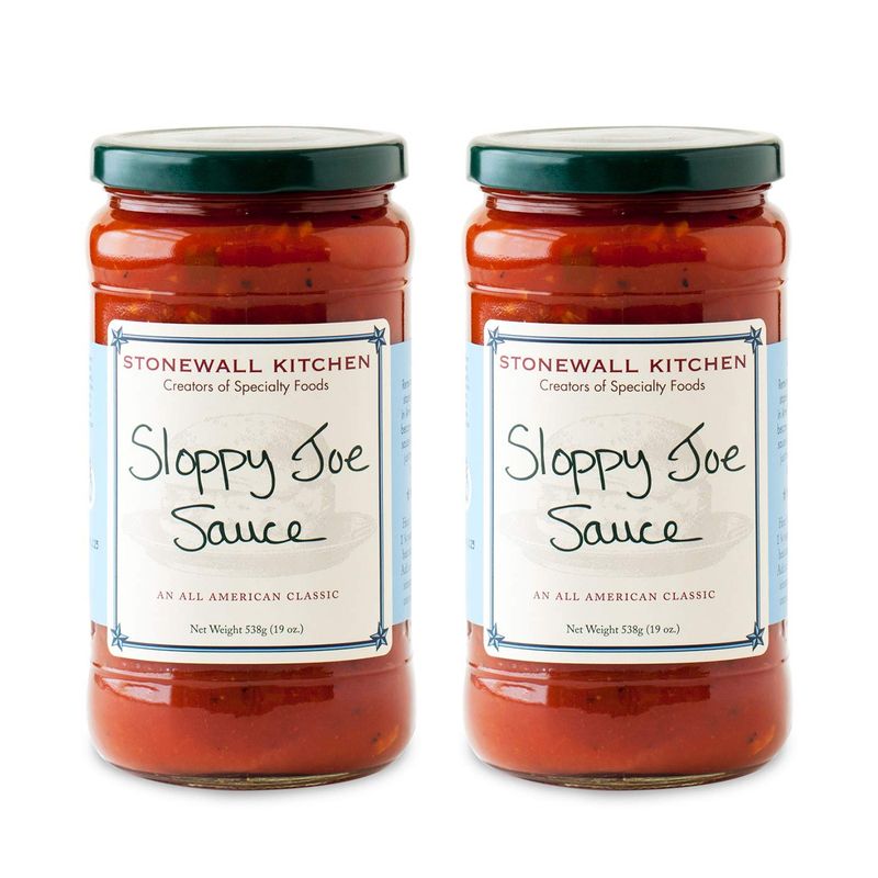 Stonewall Kitchen Sloppy Joe Sauce, 19 Ounces (Pack of 2)