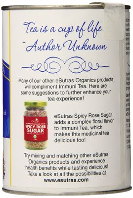 eSutras Organics Herbal Medicinal Tea, ImmuniTea, 2.5 Ounce (Package May Vary)