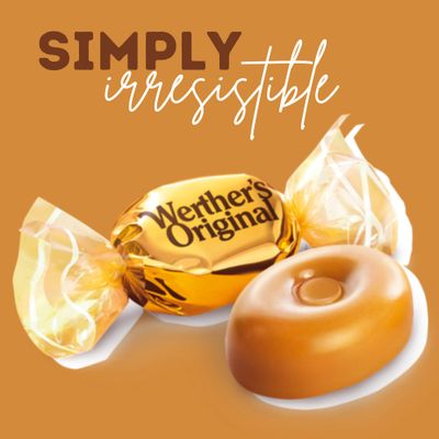 Werther's Original Caramel Hard Candy, Individually Wrapped Shareable Bite Sized Candies, Office Jar Fillers, 2.36 Ounces (Pack of 3)