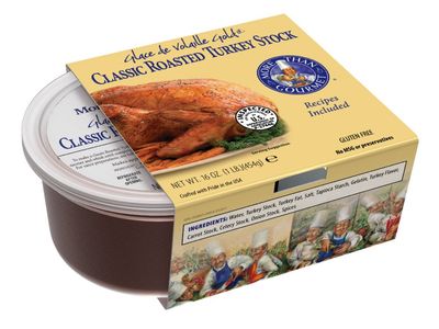 More Than Gourmet Glace De Volaille Gold, Roasted Turkey Stock, 16-Ounce Packages