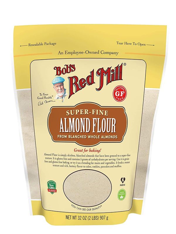 BOB&#39;S RED MILL Flour Almond Blanched Size 32 OZ,(Pack - 4)