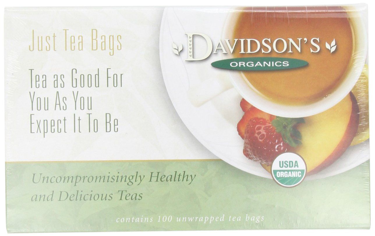 Davidson&#39;s Organics, Rosehips, 100-count Unwrapped Tea Bags