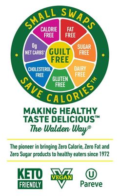 Walden Farms Sweet Cream Coffee Creamer, 12 oz. Bottle, Fresh Flavored Non-Dairy Milk Substitute, Natural and Organic Liquid, Gluten Free and 0g Net Carbs, Vegan Friendly, 6 Pack Bottles