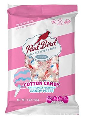 Cotton Candy Puffs, Bundle 2 bags (4 oz each)