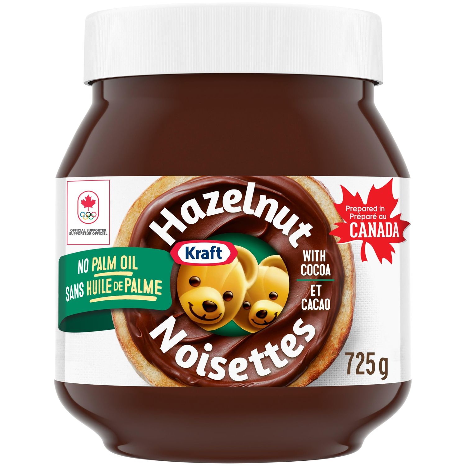 Kraft Hazelnut Spread with Cocoa 725g256 oz Imported from Canada