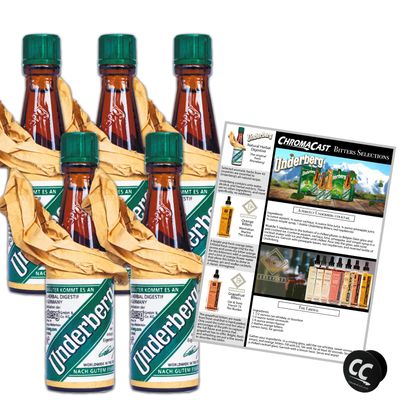 Underberg Natural Herb Bitters 5pk .68oz./btl.