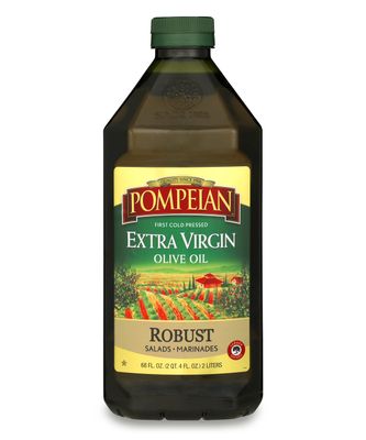 Pompeian Robust Extra Virgin Olive Oil, First Cold Pressed, Full-Bodied Flavor, Perfect for Salad Dressings &amp; Marinades, 68 FL. OZ.