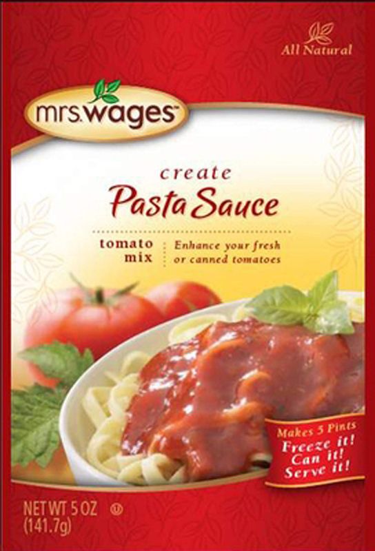 Precision W538-J4425 5oz Mrs Wages Pasta Sauce Tomato Mix