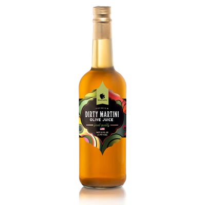 Gourmanity Olive Juice 25 oz Bottle (Pack of 1) | Olive Juice for Dirty Martinis | Olive Brine for Dirty Martinis