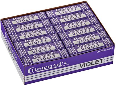 Choward&#39;s Violet Mints Candy (Pack of 24)