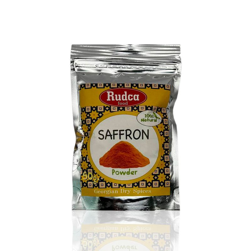 Rudca Food Saffron Natural Dry Spice Ground From Georgia 45 Grams
