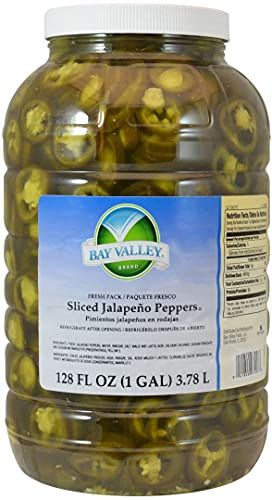 Bay Valley Foods Sliced Jalapeno Pepper, 1 Gallon -- 4 per case.