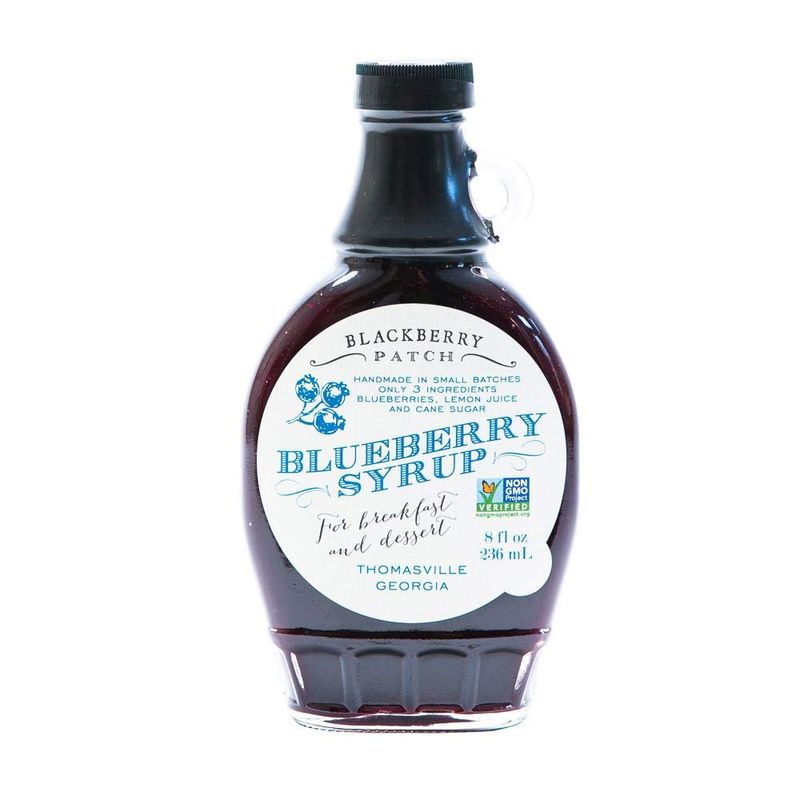 BLACKBERRY PATCH Blueberry Syrup, 8 OZ