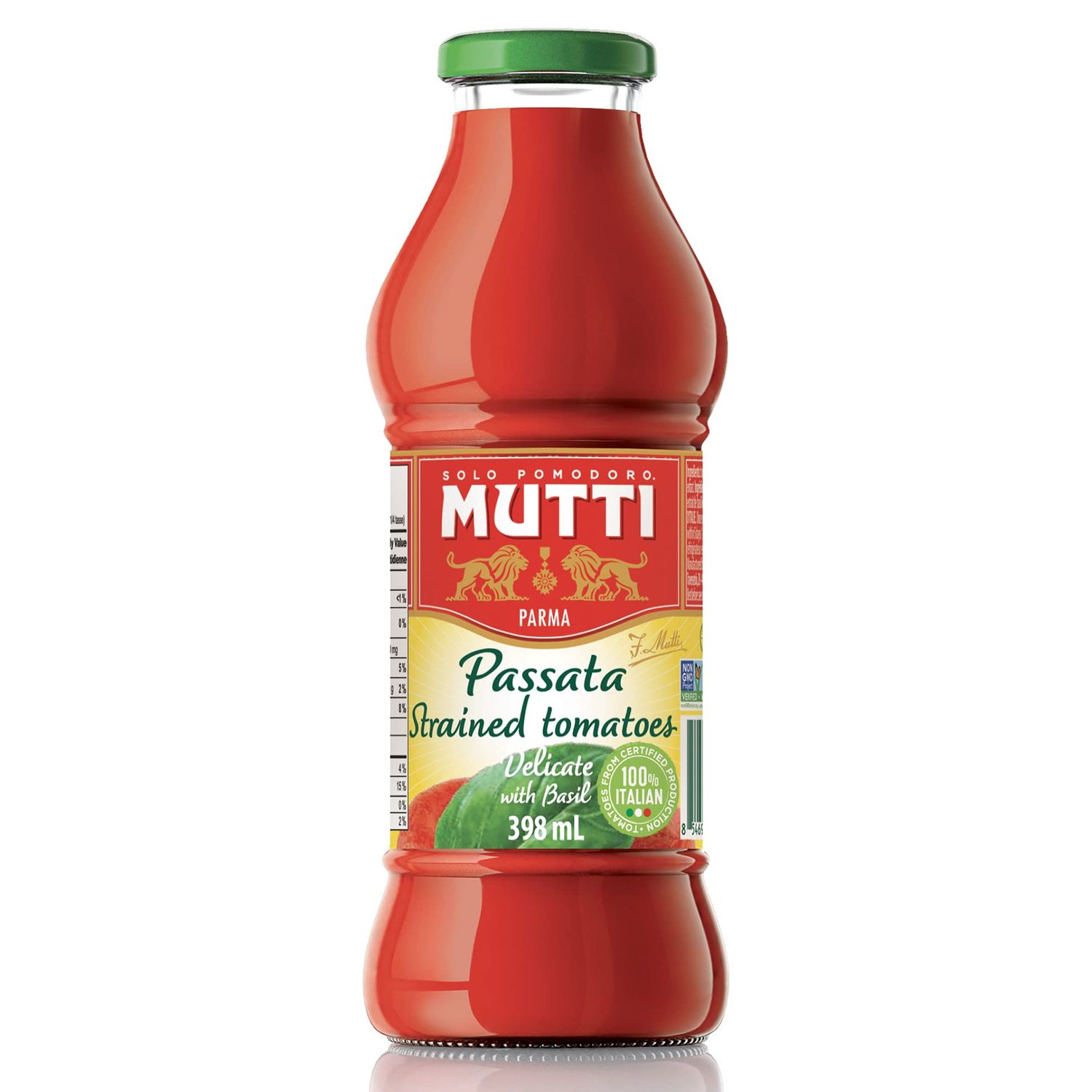 MUTTI SAUCE PASTA PUREE W BASIL 14OZ (Pack of 12)