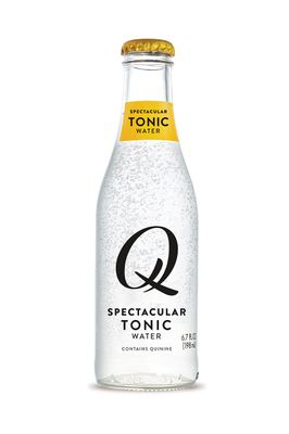 Q Mixers Premium Tonic Water: Real Ingredients &amp; Less Sweet , 6.7 Fl oz, Pack of 24 (Only 40 Calories per Bottle)