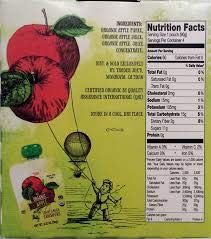 Trader Joe's Organic APPLE Fruit Crushers (4 - 3.17 ounce squeezable pouches)