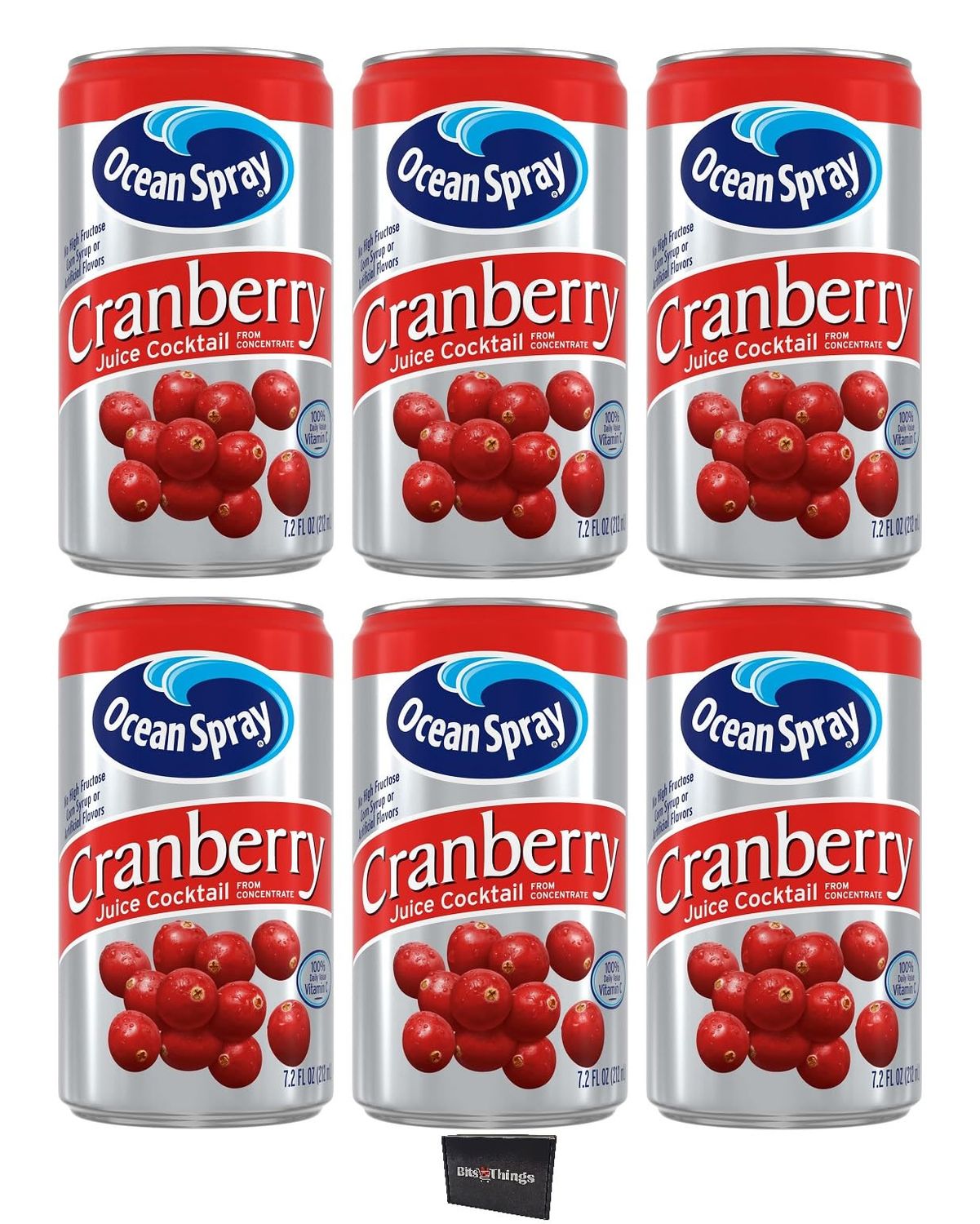 Cranberry Juice Cocktail - 7.2 oz Each - 6 Pack