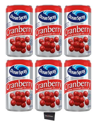 Cranberry Juice Cocktail - 7.2 oz Each - 6 Pack