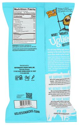 UGLIES SNACKS Original Sea Salt Potato Chips, 6 OZ