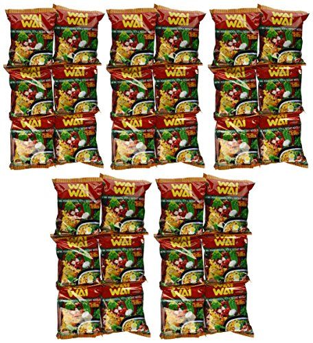 WAI WAI Instant Noodle (Oriental Style) - 1.93oz - 60g (Pack of 30)