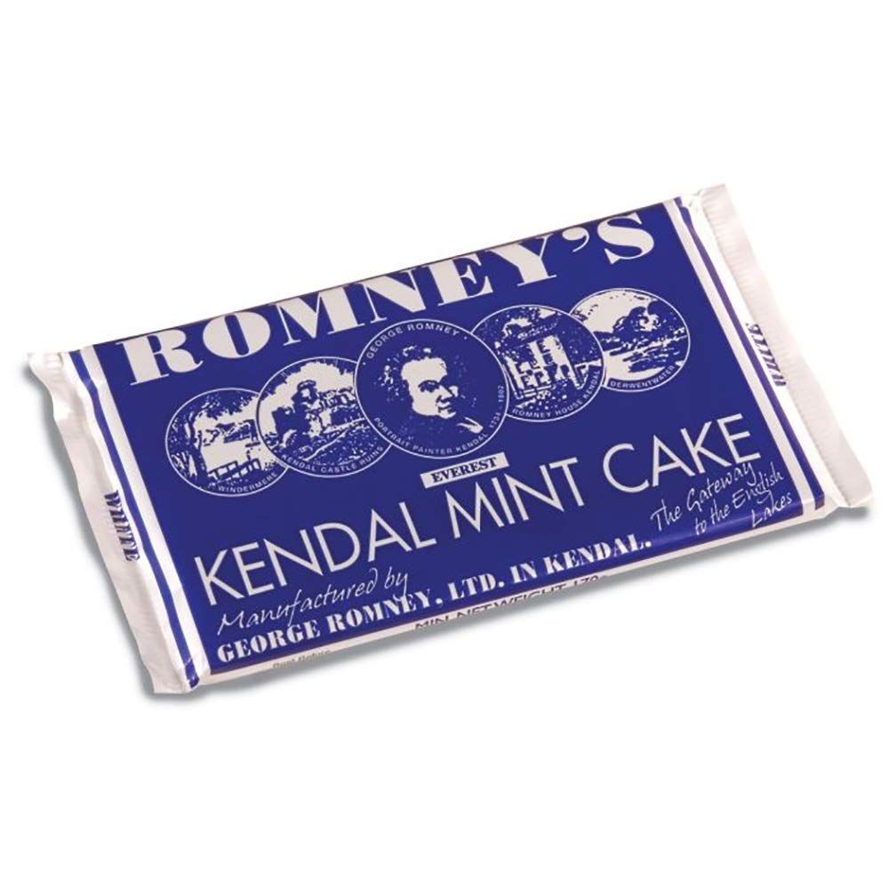 Romney&#39;s of Kendal - KENDAL MINT CAKE White bar (LARGE) 170g/5.98oz