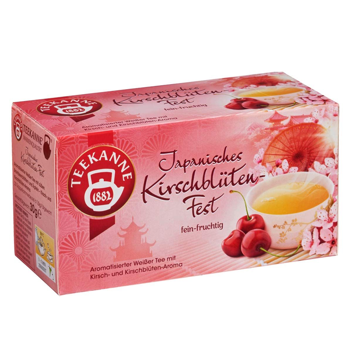 Japanisch Kirschblten Tea 30g Teekanne - White Tea with Cherry Blossoms