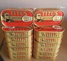 Titus Sardine in Soybean Oil - 50 cases
