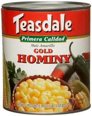Teasdale Gold Hominy, 29 oz
