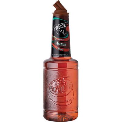Finest Call Premium Agave Nectar Syrup Drink Mix, 1 Liter Bottle (33.8 Fl Oz), Individually Boxed