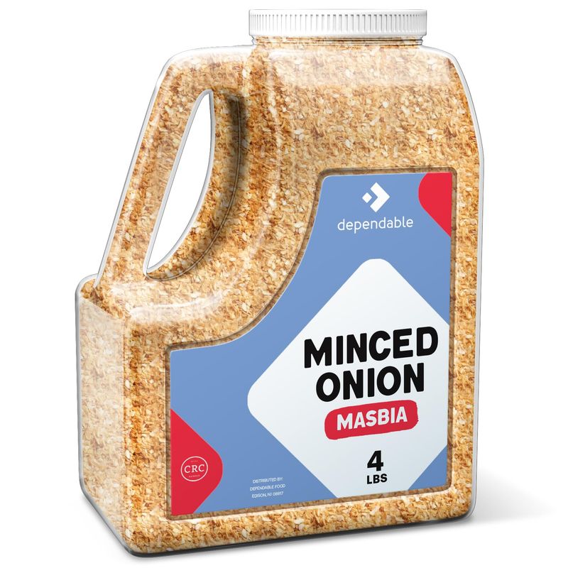 Dependable Food Minced Onion -4 Lb. Jar