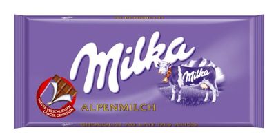 Milka Alpenmilch Vollmilch Schokolade Chocolate 5 x 100 gram