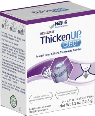 ReSource Thicken Up Clear Packets, 0.05 Ounce - 24 Count (Pack of 12)