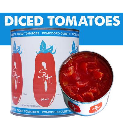 SMT San Merican Diced Tomatoes, 28 oz (Pack of 6)
