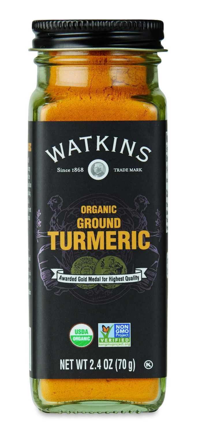 Watkins Gourmet Organic Spice Jar, Turmeric, 2.4 Oz
