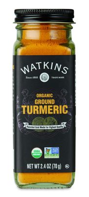 Watkins Gourmet Organic Spice Jar, Turmeric, 2.4 Oz