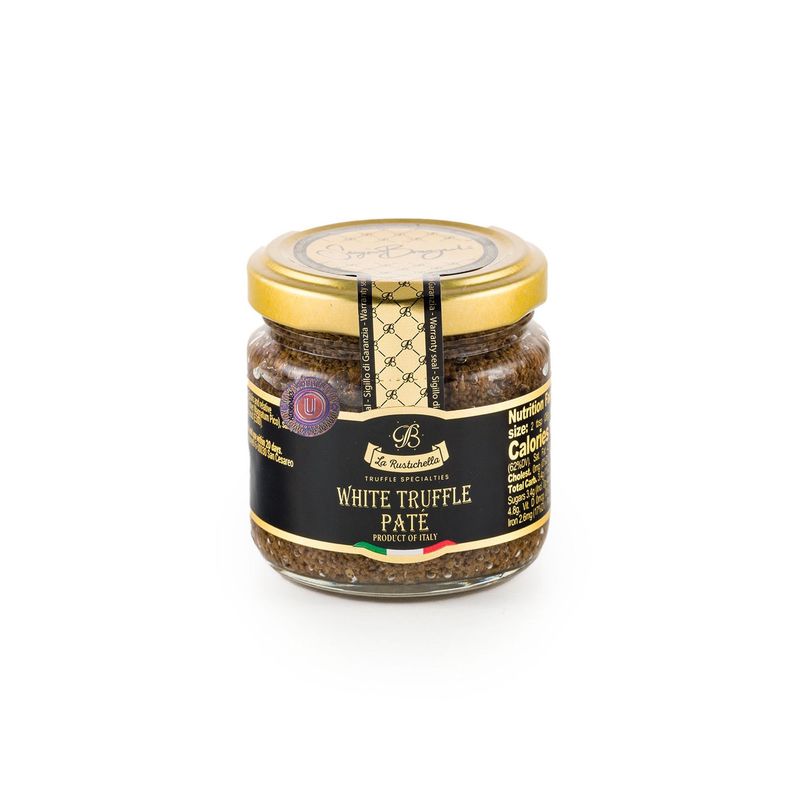 La Rustichella - White Truffle Pat 3.17 oz (90 gr) - Kosher - 100% Made in Italy | Vegan, Gluten-Free, Cholesterol-Free